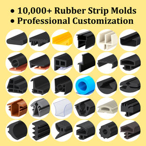 Fabrika Doğrudan Satış Kapı Pencere Kauçuk Şeritleri Perde Duvar Kauçuk Şeritleri EPDM Kauçuk Contalar 65-70 Shore-A Sertlik -40C~120C - Product Image 3