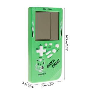 Großbild-Retro-Brick-Spiele konsole 80er/90er Jahre Baustein-/Renn-/Panzers piel Eingebautes 23 klassisches nostalgisches <span class=keywords><strong>Puzzle</strong></span>-Plastiks piel - Product Image 6