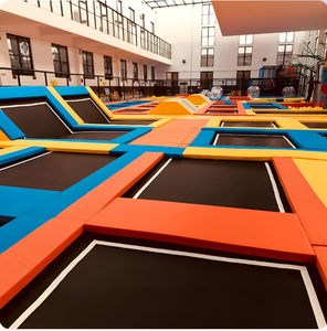 Parc de trampolines intérieur haute performance - Prix usine - Zone de saut multifonctionnelle, fosse à mousse <span class=keywords><strong>et</strong></span> zone de <span class=keywords><strong>dunk</strong></span> professionnelle - Product Image 3