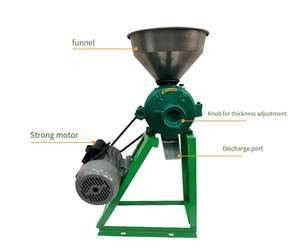 Broyeur de grains alimentaires humides et secs Petit broyeur de grains entiers fin Machine de broyage de <span class=keywords><strong>poudre</strong></span> d'alimentation de <span class=keywords><strong>cacao</strong></span> - Product Image 5