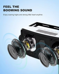 Inwa Outdoor Car Audio <b>Speaker</b> IPX5 Waterproof Wall Mount Wireless Sync up to 100 <b>Speakers</b> 10-30W Battery <b>Powered</b> - Product Image 3
