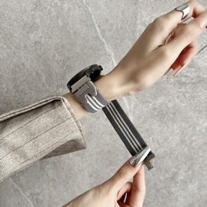 <span class=keywords><strong>Correa</strong></span> de Reloj de Nailon de 22 mm para Redmi Watch 5 <span class=keywords><strong>Lite</strong></span> Active Huami <span class=keywords><strong>Amazfit</strong></span> 2 3, <span class=keywords><strong>Correa</strong></span> de Repuesto - Product Image 5