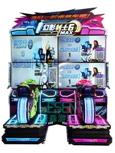 เครื่องเกมจำลองการขับรถแข่งแบบหยอดเหรียญสำหรับสวนสนุก ขายตรงจากโรงงาน - Product Image 4