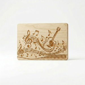 Carte de membre en bois RFID NTAG215 13,56 MHz pour concert de musique - Product Image 1