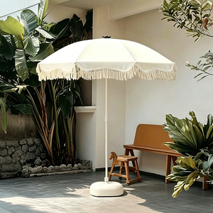 <strong>Large</strong> Outdoor <strong>Parasol</strong> with Tassel Garden Courtyard Beach Stall Special Sun <strong>Umbrella</strong> for Advertising - Product Image 1