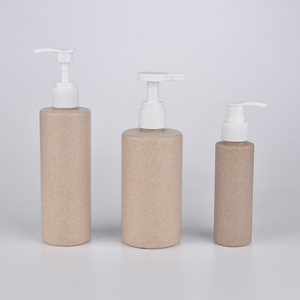Có Thể Tái Chế 100Ml Rơm Lúa Mì Dầu Gội Chai Nhựa Bao Bì Với Fillp Cap Lotion Bơm Cơ Thể Rửa Costom Chai - Product Image 3