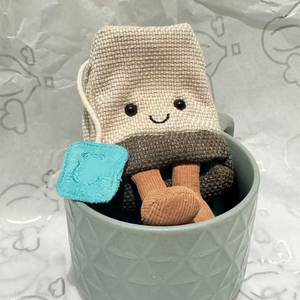 Nieuw Uk Limited Jelly Cat Leuk Theezakje Echt Schieten Pluche Rustgevende Pop Verjaardagscadeau Knuffel Voor Kinderen Pp Katoen Gevuld - Product Image 2