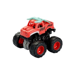 Camioneta Monstruo de <span class=keywords><strong>Juguete</strong></span> con Deslizamiento Inercial, Diseño de Cuerno de Toro, de Plástico ABS, Vehículo Todoterreno para Niños, Venta al Por Mayor - Product Image 3