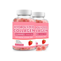 Gummies de collagène à marque privée pour éclaircir la peau, antioxydant, supplément de beauté vitaminé, à base de plantes naturelles