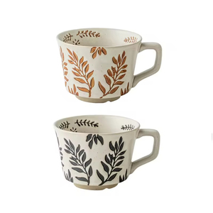 Taza de Café de Cerámica Moderna Japonesa, Diseño de Dibujos Animados, 301-400 ml, Apta para Lavavajillas y Microondas, Color y Logotipo Personalizables, Regalo para el Hogar - Product Image 5