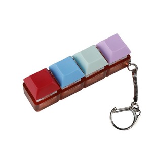 Porte-clés personnalisés à pression, composants de porte-clés à pression, porte-clés anti-stress Kawaii mignons, plusieurs options de couleurs, jouet sensoriel anti-stress - Product Image 3