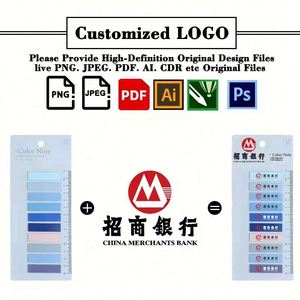 Waterproof Flexible Card Board Custom Transparent Tag Divider Custom Plastic <b>Sticky</b> <b>Note</b> Tabs - Product Image 2