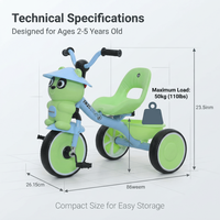 Tricycle pour enfants à 3 roues, prix compétitif, fabricant direct, support d'échantillons, OEM/ODM pour les distributeurs