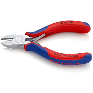 KNIPEX 70 15 110 Coupe-fil diagonale avec poignées multi-composants chromées 110 mm - Product Image 2