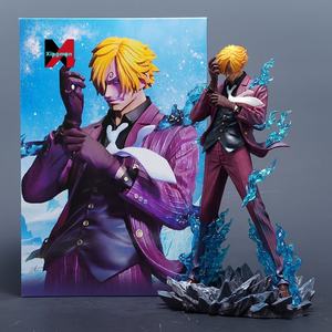 One Pieced Zoro Sanji Luffy <span class=keywords><strong>Anime</strong></span> GK estatua Trio Standing Pose modelo Kit decoración coleccionable - Product Image 1
