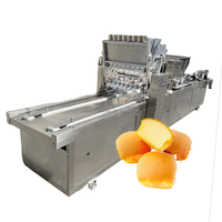 Machine automatique de dépose de pâte à gâteau industrielle en acier inoxydable 304, haute productivité, nouvel équipement pour cupcakes et muffins