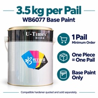 Cat Semprot Black Waterborne 2K Acrylic Polyurethane Hammer Finish 3.5 kg