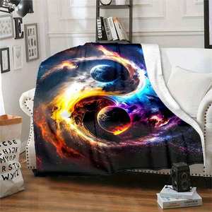 Manta de Franela Ligera con Diseño de Pulpo Misterioso, Tejida con Impresión Digital, Suave y Cálida, para las Cuatro Estaciones, Antipelusas, para el Hogar - Product Image 2