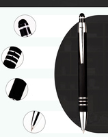 SL Custom Celena Stylus Soft Touch Pen Metal Ballpoint Pen Matt Finishing With Sylus Novelty Design for Touch Screen and Gift