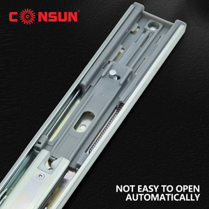 Hộp Kim Loại Mở Rộng Hoàn Toàn 45Mm Thanh Trượt Ổ Bi Cho Ngăn Kéo Thanh Trượt Ngăn Kéo Dạng Ống Lồng - Product Image 5