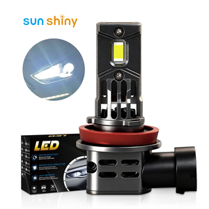Bombilla de faro LED 9005 9012 H8 <span class=keywords><strong>H11</strong></span> Power Canbus Plug and Play Ventilador silencioso 7000K Certificado CE para automóvil universal | Sunshiny SZ2 - Product Image 1
