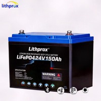 Baterai Traksi Industri 24V 150AH LFP Prismatic Pengganti Baterai Asam Timbal untuk Stacker UL UN38.3 CE RoHS Buatan Khusus OEM