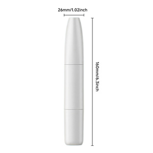 Tondeuse électrique double tête pour poils du <span class=keywords><strong>nez</strong></span>, rasoir de soin du visage 2-en-1, mini-tondeuse portable pour poils du visage en voyage - Product Image 2