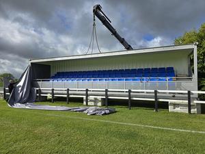 Contenedor Gradas Profesional de 20ft 40ft 40HQ con Asientos Abatibles para Estadios - Product Image 2