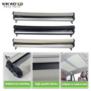 Parasol automático de lujo para <span class=keywords><strong>Audi</strong></span> <span class=keywords><strong>Q8</strong></span> RSQ8 después de 2020 cubierta de techo con aislamiento térmico cortina OE reemplazo negro gris <span class=keywords><strong>Beige</strong></span> - Product Image 2