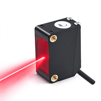 Sensor Fotoelektrik Laser Suenw yang Dapat Disesuaikan, Saklar Refleksi Difus, Deteksi Area IP67