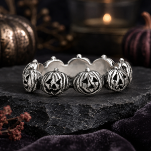 Anello Creativo Vintage a Forma di Zucca Cartoonesca - Product Image 3