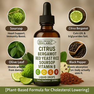 <span class=keywords><strong>Gotas</strong></span> Líquidas de Extracto de Raíz de Maca, Bergamota Cítrica, Arroz de Levadura Roja, Guanábana, Vitamina <span class=keywords><strong>B</strong></span>, Remolacha y L-Arginina para Hombres y Mujeres - Product Image 5