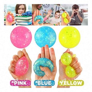 High Quality Watermelon <b>Squishy</b> Color Changing Balls with PVC/PU/Silicone Material for Sensory Play Stress Relief Fidget Toy - Product Image 4