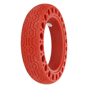 Pneu plein anti-crevaison rouge 60/70-6.5 de 10 pouces pour trottinette électrique G30 Max – Pièce de rechange - Product Image 6