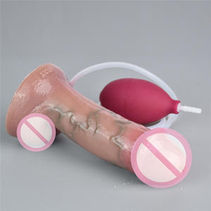 Yumuşak Sıvı Silikon Yapay Penis Su Püskürtme Özellikli Yetişkin Seks Oyuncakları Erkekler Kadınlar İçin Özel Bölge Mastürbasyon Orgazm Silikon Malzemeden Üretilmiştir - Product Image 3