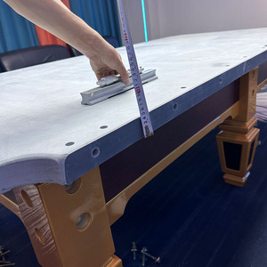 Table de billard <span class=keywords><strong>snooker</strong></span> de style économique, norme internationale, en ardoise de 45 mm, 10 pieds, 12 pieds, pour tournoi, avec pieds en bois massif, table de <span class=keywords><strong>snooker</strong></span> anglaise - Product Image 6