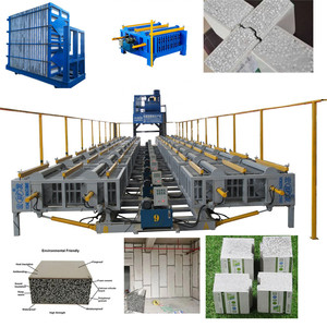 Ligne de production de panneaux sandwich, recyclage de boîtes d'emballage en EPS, broyage et fabrication de panneaux muraux, machine à panneaux muraux en EPS - Product Image 4