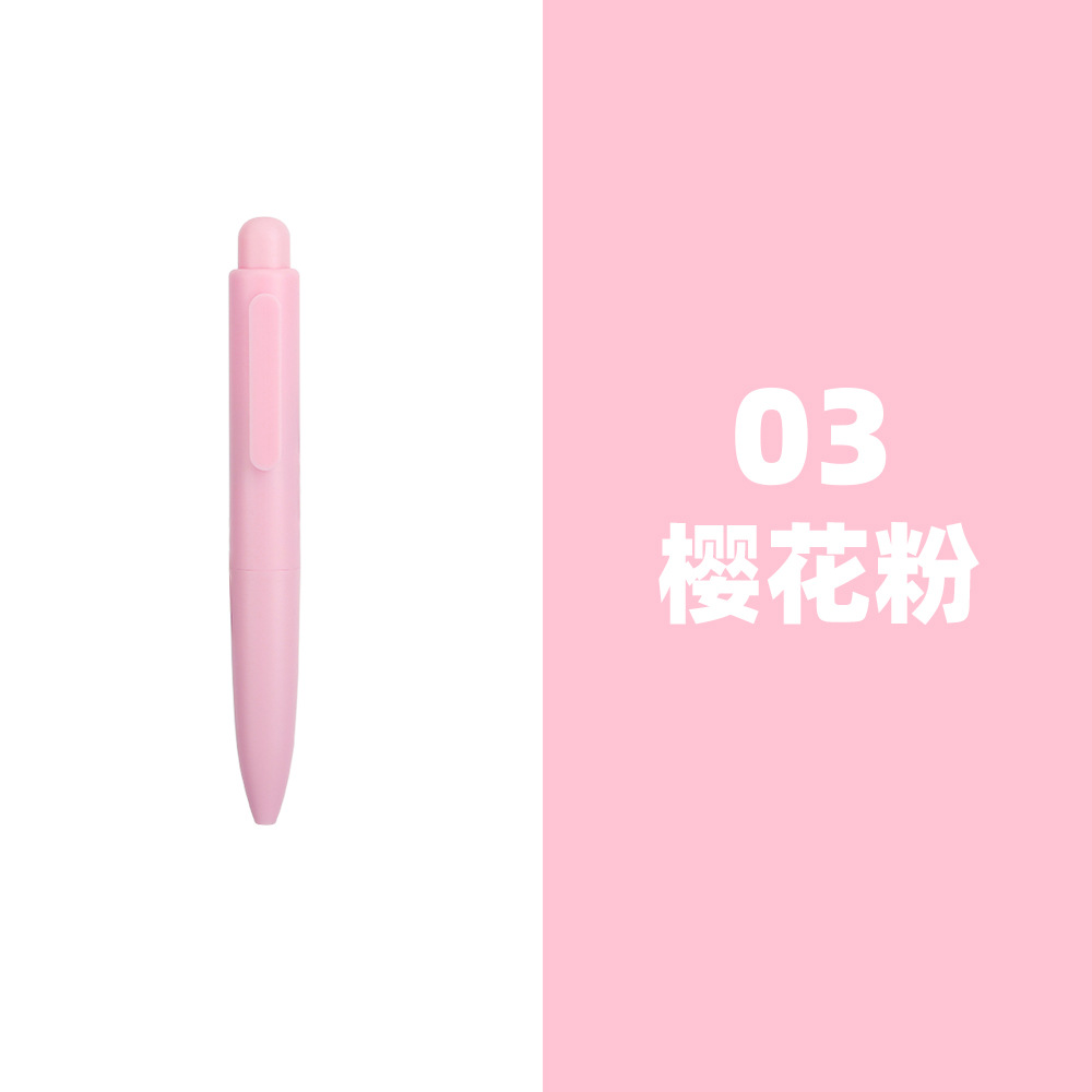 03 cherry blossom powder-05mm gel pen black