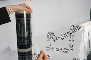<span class=keywords><strong>Film</strong></span> de protection de tapis automatique adhésif transparent de prix usine TUNI - Product Image 2