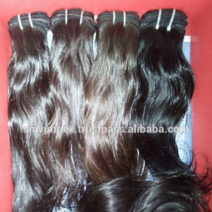 Remy-extensiones de pelo indio virgen, textura de onda natural de buena calidad, la mejor extensión de cabello libre de caída - Product Image 1