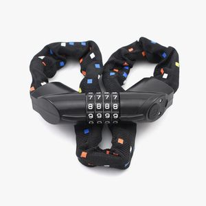 YH1809 Cadenas à combinaison à 4 chiffres en alliage d'acier pour vélo, antivol, <span class=keywords><strong>accessoire</strong></span> pour VTT, <span class=keywords><strong>accessoire</strong></span> de <span class=keywords><strong>porte</strong></span> - Product Image 2