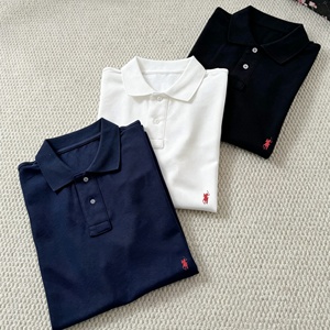 Polo à manches courtes Ralph Lauren brodé 100 % coton respirant coupe ajustée tendance pour homme – Collection été 2026 - Product Image 1