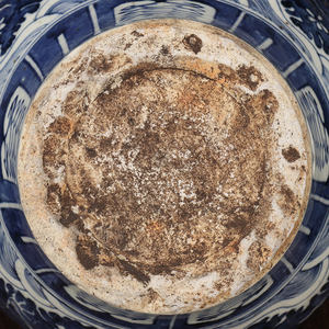 Vaso in ceramica blu e bianco drago e fenice vaso Jingdezhen personalizzato per fiori e piante dipinto a mano dall'artista - Product Image 6