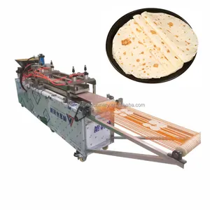 Automatic Commercial Roti Burrito Make Product Line Thin Thick Flatbread Electric Tortilla Machine For Make Flour Tortilla