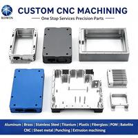 Carcasa de Aleación de Aluminio 6063 para Router de Computadora, Mecanizado CNC de Precisión, Piezas de Aluminio Mecanizadas por CNC