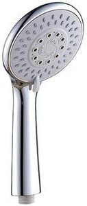 Pommeau de douche moderne en plastique chromé à 3 voies, à économie d'eau, avec fonction pluie - Product Image 1