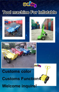 500KG capacité de chargement pliant chariot de stockage chariot plate-forme pliant <span class=keywords><strong>camion</strong></span> à main manuel chariot avec frein - Product Image 5