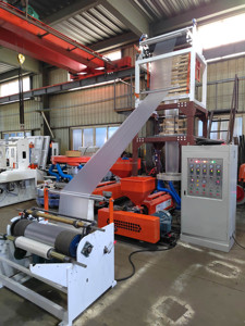 Máy đùn màng nhựa cho HDPE LDPE PE LLDPE chế biến - Product Image 3