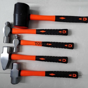 2lb 4lb 6lb 8lb 10lb Hardware <b>Tools</b> Octagonal Claw Hammer with Fiberglass Handle - Product Image 3