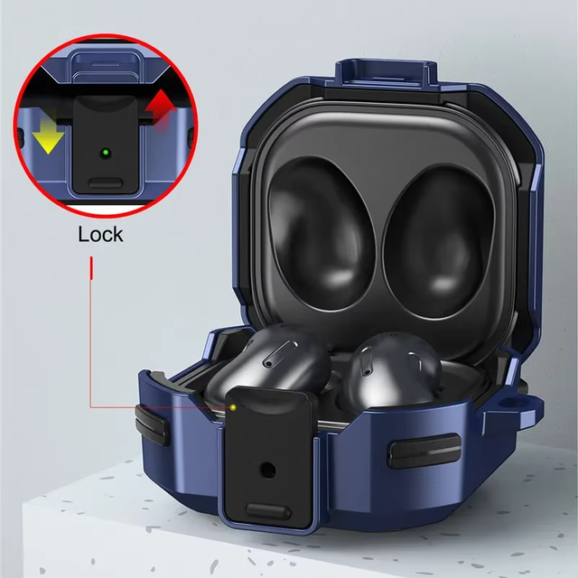 Full Cover Earphone Case for Galaxy Buds Live/Pro Impact-resistant TPU Universal Earphone Shell Buds FE Headphone Cover Soft TPU